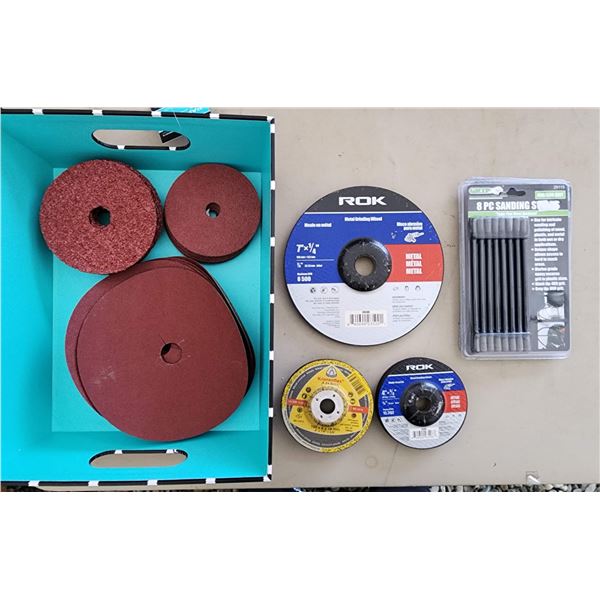 439 -- SANDING DISCS, GRINDING WHEELS, AND SANDING SWABS