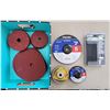 Image 1 : 439 -- SANDING DISCS, GRINDING WHEELS, AND SANDING SWABS