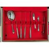 Image 3 : 442 -- HEIRLOOM SILVERWARE BOX WITH ITEMIZED LIST