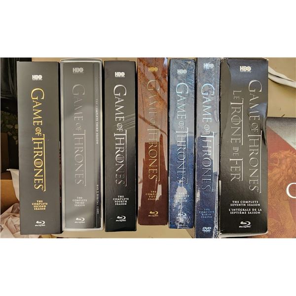 449 -- FULL GAME OF THRONES BOX SET WITH SPECIAL EDITION FIRST SEASON
