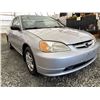 Image 8 : A12ZA -- 2002 HONDA CIVIC DX, GREY, 222428 KMS, FRONT WHEEL DRIVE