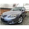 Image 1 : D1 -- 2005 MAZDA 3, GREY, 211217 KMS, FRONT WHEEL DRIVE