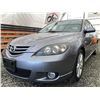 Image 2 : D1 -- 2005 MAZDA 3, GREY, 211217 KMS, FRONT WHEEL DRIVE