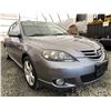 Image 8 : D1 -- 2005 MAZDA 3, GREY, 211217 KMS, FRONT WHEEL DRIVE