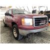 Image 8 : A12ZD -- 2007 GMC SIERRA 1500, RED, 403144 KMS, 4X4