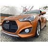 Image 2 : D3 -- 2013 HYUNDAI VELOSTER, ORANGE, 173512 KMS, FRONT WHEEL DRIVE