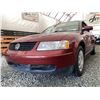 Image 2 : 0I -- 2000 PASSAT , RED, 87879 MILES, "NO RESERVE"