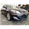 Image 8 : 0A -- 2012 HYUNDAI GENESIS, BLACK, 106256 KMS, "NO RESERVE"