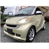Image 2 : 0L -- 2009 SMART FORTWO PURE, GREEN, 94821 KMS, "NO RESERVE"