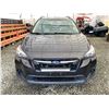 Image 3 : 0X -- 2018 SUBARU CROSSTREK, DARK GREY, 213716 KMS, AWD REPO UNIT