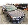Image 7 : 0X -- 2018 SUBARU CROSSTREK, DARK GREY, 213716 KMS, AWD REPO UNIT