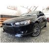 Image 1 : 0E -- 2009 MITSUBISHI LANCER, BLACK, 216237 KMS "NO RESERVE"