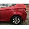 Image 25 : 0R -- 2013 HYUNDAI ACCENT, RED, 53345 KMS, FRONT WHEEL DRIVE "NO RESERVE"