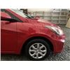 Image 29 : 0R -- 2013 HYUNDAI ACCENT, RED, 53345 KMS, FRONT WHEEL DRIVE "NO RESERVE"