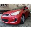 Image 2 : 0R -- 2013 HYUNDAI ACCENT, RED, 53345 KMS, FRONT WHEEL DRIVE "NO RESERVE"