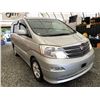 Image 3 : 0J -- 2003 TOYOTA ALPHARD, SILVER, 74473 KMS "NO RESERVE"