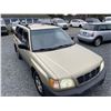 Image 10 : A11 -- 2001 SUBARU FORESTER, GREEN, 273524 KMS, ALL WHEEL DRIVE
