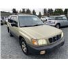 Image 9 : A11 -- 2001 SUBARU FORESTER, GREEN, 273524 KMS, ALL WHEEL DRIVE