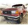 Image 2 : A12 -- 1990 FORD F250, RED, 230386 KMS, REAR WHEEL DRIVE