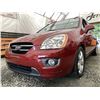 Image 2 : A12K -- 2007 KIA RONDO, RED, 192722 KMS