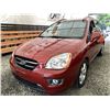 Image 3 : A12K -- 2007 KIA RONDO, RED, 192722 KMS
