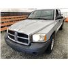 Image 3 : A12L -- 2005 DODGE DAKOTA, GREY, 369047 KMS, REAR WHEEL DRIVE