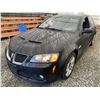 Image 1 : C2 -- 2009 PONTIAC G8, BLACK, 181184 KMS, ALL WHEEL DRIVE