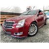 Image 1 : C3 -- 2010 CADILLAC CTS4, RED, 168215 KMS, ALL WHEEL DRIVE