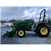 Image 9 : 0W -- 2001 JOHN DEERE 430, GREEN, 1967HRS KMS, 4X4
