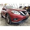 Image 8 : C6D -- 2015 NISSAN MURANO, RED, 219045 KMS, ALL WHEEL DRIVE