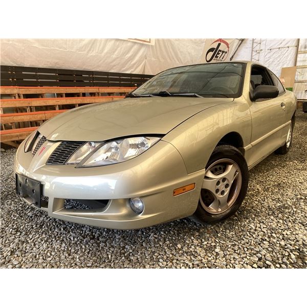 A4 -- 2003 PONTIAC SUNFIRE, BEIGE, 113907 KMS
