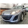 Image 2 : 0B -- 2012 MAZDA 3, GREY, 199670 KMS, FRONT WHEEL DRIVE