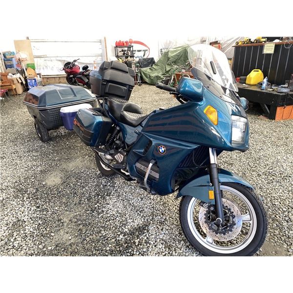 0U --1993 BMW K1100LT, GREEN, 164,347 KMS