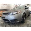Image 2 : B1 -- 2010 KIA FORTE, GREY, 230014 KMS, FRONT WHEEL DRIVE