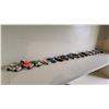 Image 2 : 521 -- VINTAGE MAJORETTE DIECASTS, LOT OF 16, AMBULANCE, POLICE, ETC.