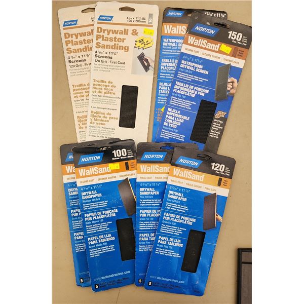 477 -- DRYWALL SCREENS AND SANDING PAPERS FOR DRYWALL