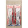 Image 1 : 480 -- GALVANIZED STRAP STYLE HINGES 6 TOTAL