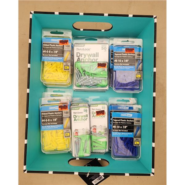 494 -- BOX OF DRYWALL ANCHORS
