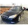Image 3 : A12F--2010 HYUNDAI ELANTRA, BLACK, 244840 KMS