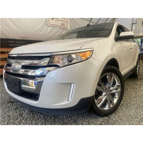 C6F -- 2013 FORD EDGE, FWD, WHITE, 149775 KMS
