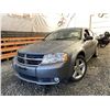 Image 1 : A12M--2008 DODGE AVENGER, SILVER, 189019 KMS, FRONT WHEEL DRIVE