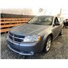 Image 3 : A12M--2008 DODGE AVENGER, SILVER, 189019 KMS, FRONT WHEEL DRIVE