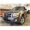 Image 1 : A12O -- 2010 FORD ESCAPE XLT, DARK GREY, 205141 KMS, ALL WHEEL DRIVE