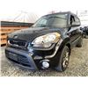 Image 2 : C6E -- 2012 KIA SOUL, BLACK, 167203 KMS, FRONT WHEEL DRIVE