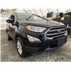 Image 8 : C6G -- 2020 FORD ECOSPORT SE, BLACK, 156089 KMS, FOUR WHEEL DRIVE