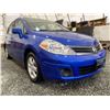 Image 8 : C6-- 2012 NISSAN VERSA SL, BLUE, 180599 KMS, FRONT WHEEL DRIVE