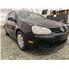 Image 8 : A10 -- 2008 VOLKSWAGEN RABBIT, BLACK, 238173 KMS, FRONT WHEEL DRIVE