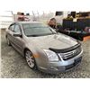 Image 8 : A12E -- 2008 FORD FUSION SEL, GREY, 168256 KMS (TMU), FRONT WHEEL DRIVE