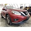 Image 8 : C6D -- 2015 NISSAN MURANO, RED, 219045 KMS, ALL WHEEL DRIVE