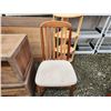 Image 1 : 484 --  MODERN DANISH TEAK HIGHBACK CHAIRS SET OF TWO